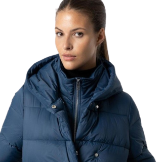 Chaqueta Con Capucha Falcon_3 Azul