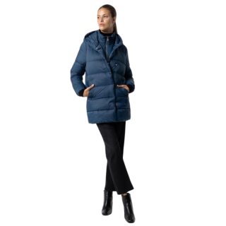 Chaqueta Con Capucha Falcon_3 Azul