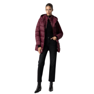 Chaqueta Con Capucha Falcon_3 Granate