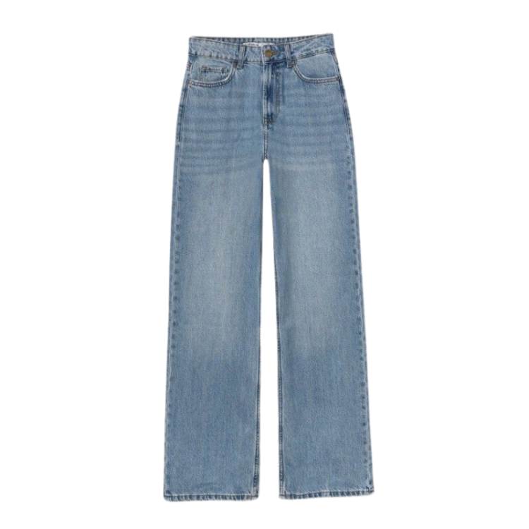 Jeans Wide Leg Bonnye Claro