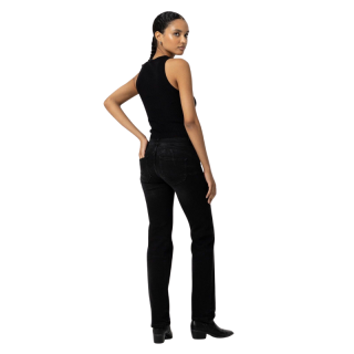 Jeans de Tiro Alto Double Up S24