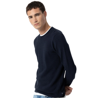 Jersey Alabastro Slim Fit Marino