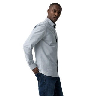 Camisa de Popelina de Algodón