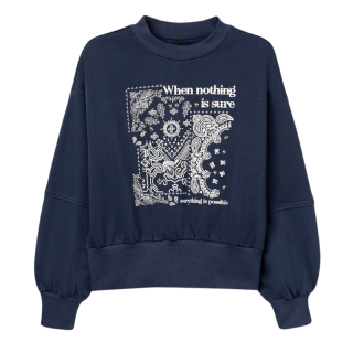 Sudadera Indiana Paisley con Cuentas Mujer