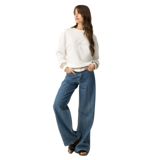 Sudadera Gandia Bordada con Hilo Metálico Mujer