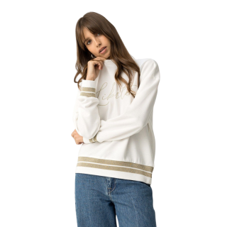 Sudadera Gandia Bordada con Hilo Metálico Mujer