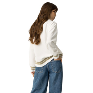 Sudadera Gandia Bordada con Hilo Metálico Mujer