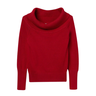 Jersey Slim Fit Hombros Descubiertos