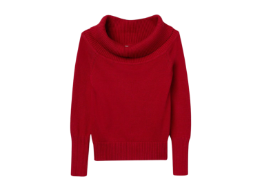 Jersey Slim Fit Hombros Descubiertos