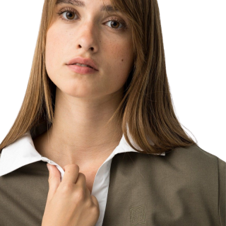 Sudadera Combinada con Camisa