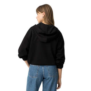 Chaqueta con capucha de gran tamaño