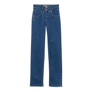 Vaqueros Rectos Doble Up Azul