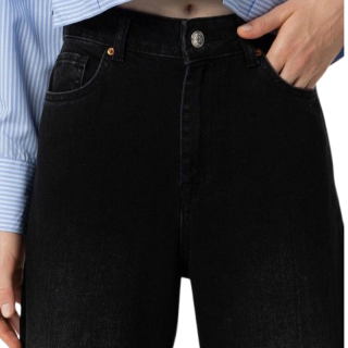 Jeans Wide Leg Bonnye Negro