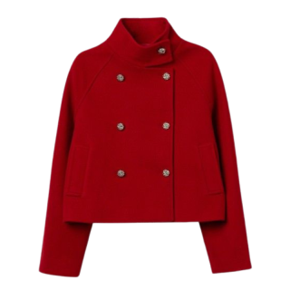Chaqueta Kiltone Roja Oversize