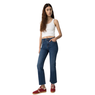 Jeans Cropped Megan Oscuro