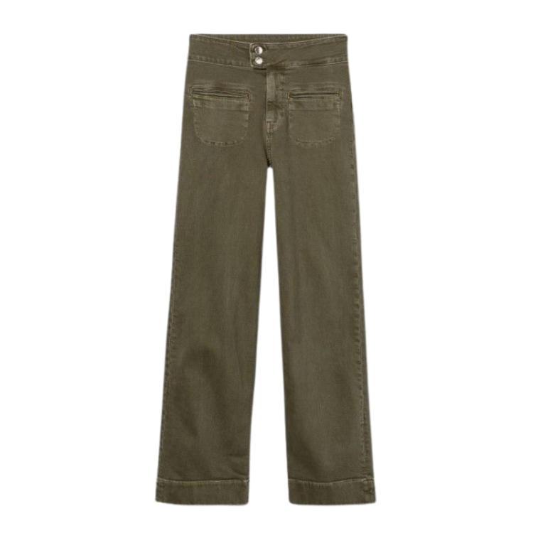Jeans Olivia Comfort Straight Recto Verde