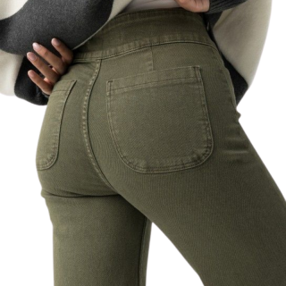 Jeans Olivia Comfort Straight Recto Verde