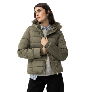 Chaqueta Feed acolchada Verde